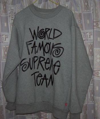 world famous supreme team t shirt