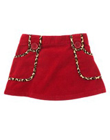 Leopard Trim Corduroy Skort.jpg