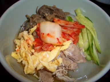 韓国風そうめん＠韓国料理