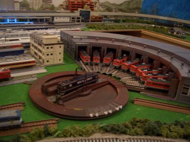 車庫＠鉄道カフェ