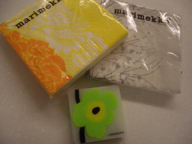 マリメッコでの買い物