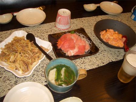 夕食20091226