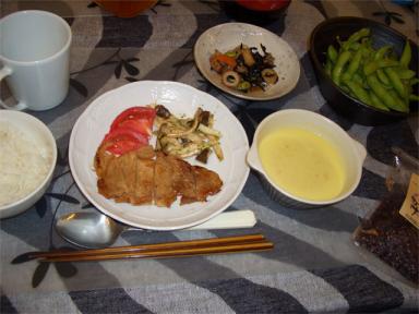 夕食20090706