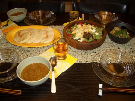 夕食20091227