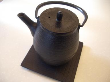 急須とポット敷き