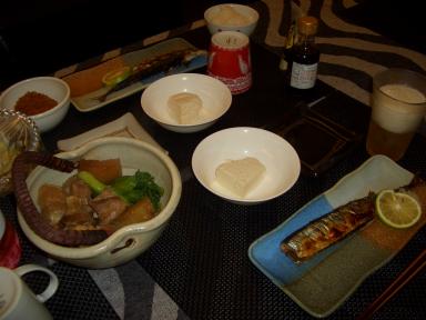 夕食20081013