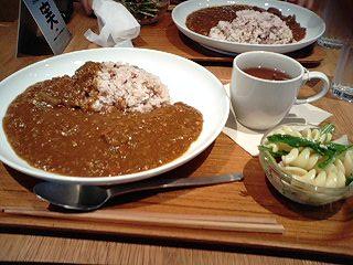 十穀米カレー＠MUJi CAFE