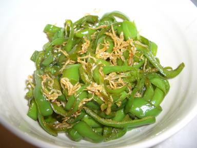 ピーマンきんぴら