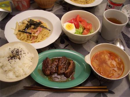 夕食20090909