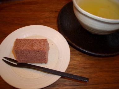 紫芋のバームクーヘン