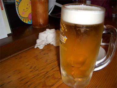 ビール＠居酒屋