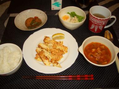 夕食20081201