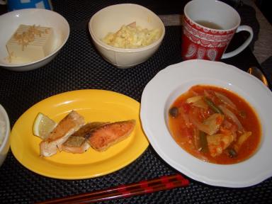 夕食20081202