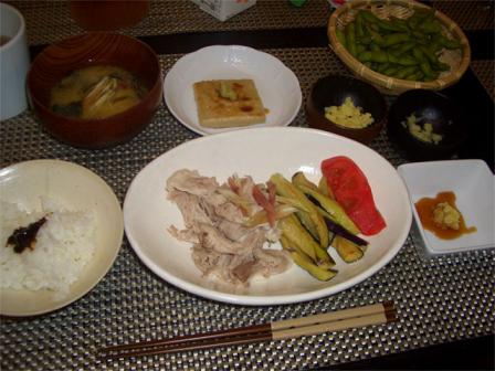 夕食20100706