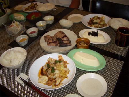 夕食20100713