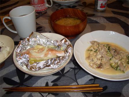 夕食20090819