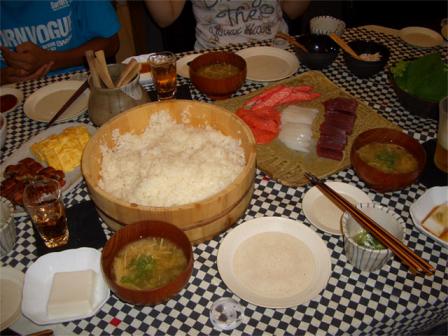 夕食20090820