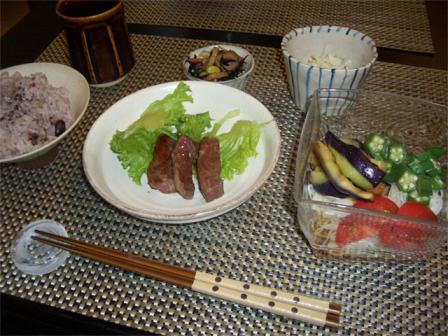夕食20100823