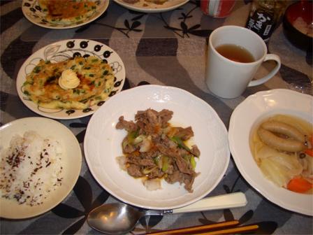 夕食20090821