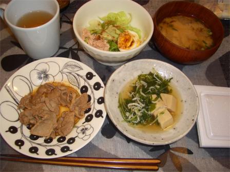 夕食20090928