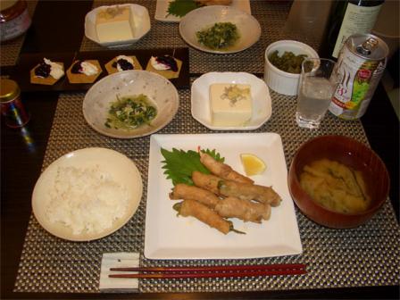 夕食20100503