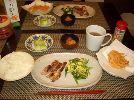 夕食20100504