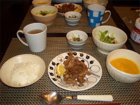 夕食20100510