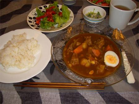 夕食20090830
