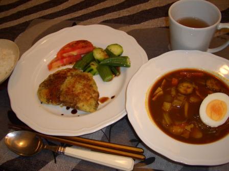 夕食20090526