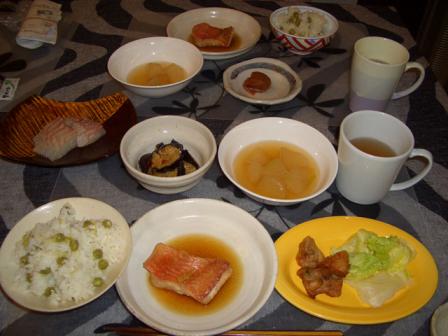夕食20090528