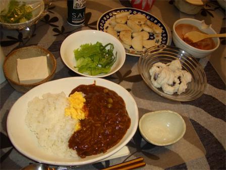 夕食20090531