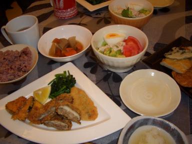 夕食20090407