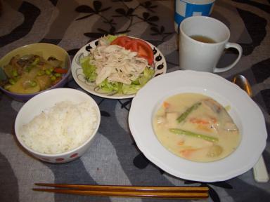 夕食20090410