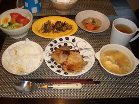 夕食20100622
