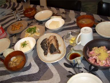 夕食20090606