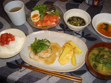 夕食20090609