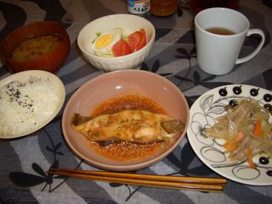 夕食20090413