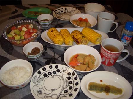 夕食20090622