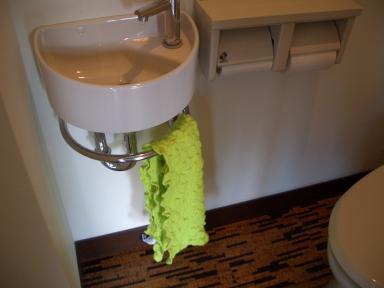 トイレ用タオル