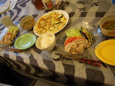 夕食20090708