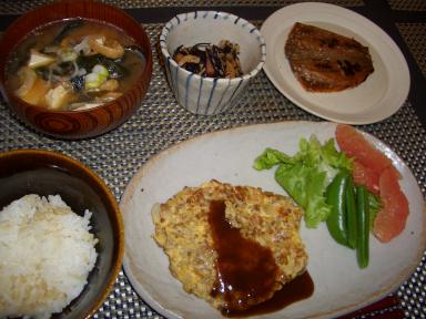 夕食20071219