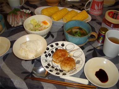 夕食20090717