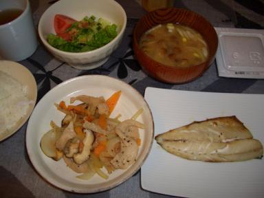 夕食20090304