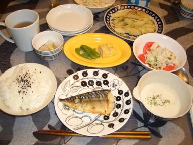 夕食20090312