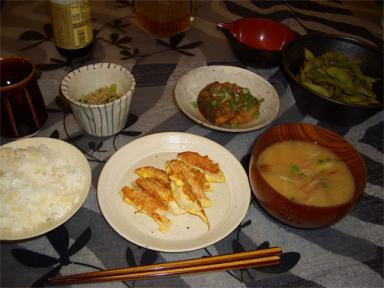 夕食20090630