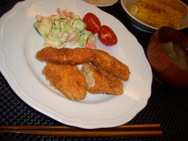 夕食20080814