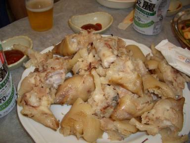 豚足＠韓国料理