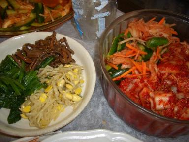 ナムル＆キムチ＠韓国料理