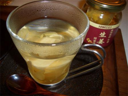 しょうが蜂蜜漬け