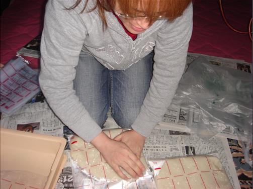 袋に入れて延ばす.JPG